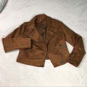 NWOT Chestnut Moto Jacket